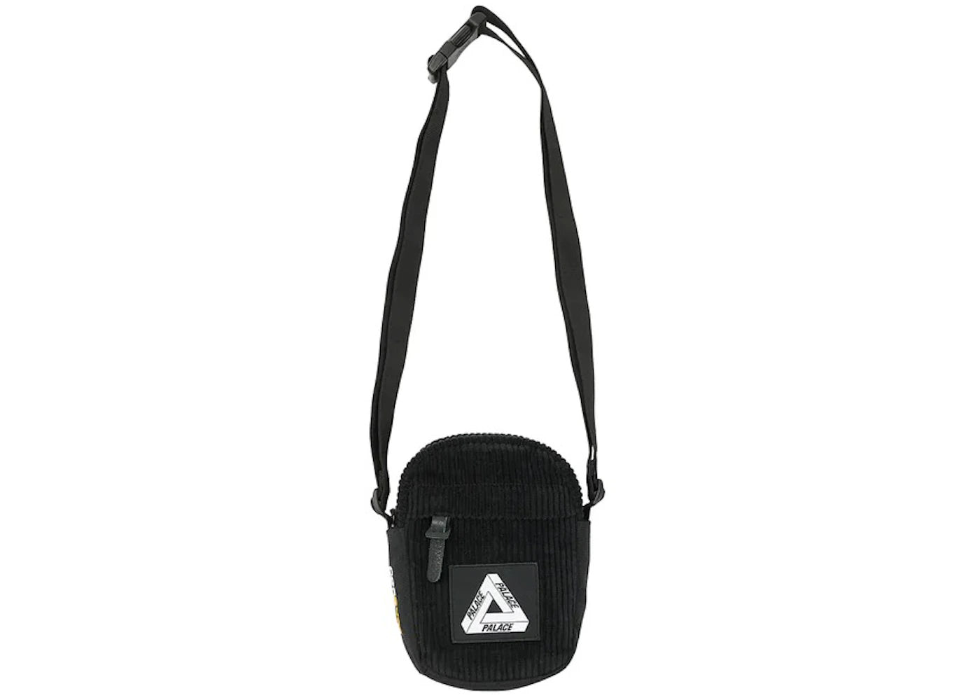 Palace Corduroy Shot Bag Black