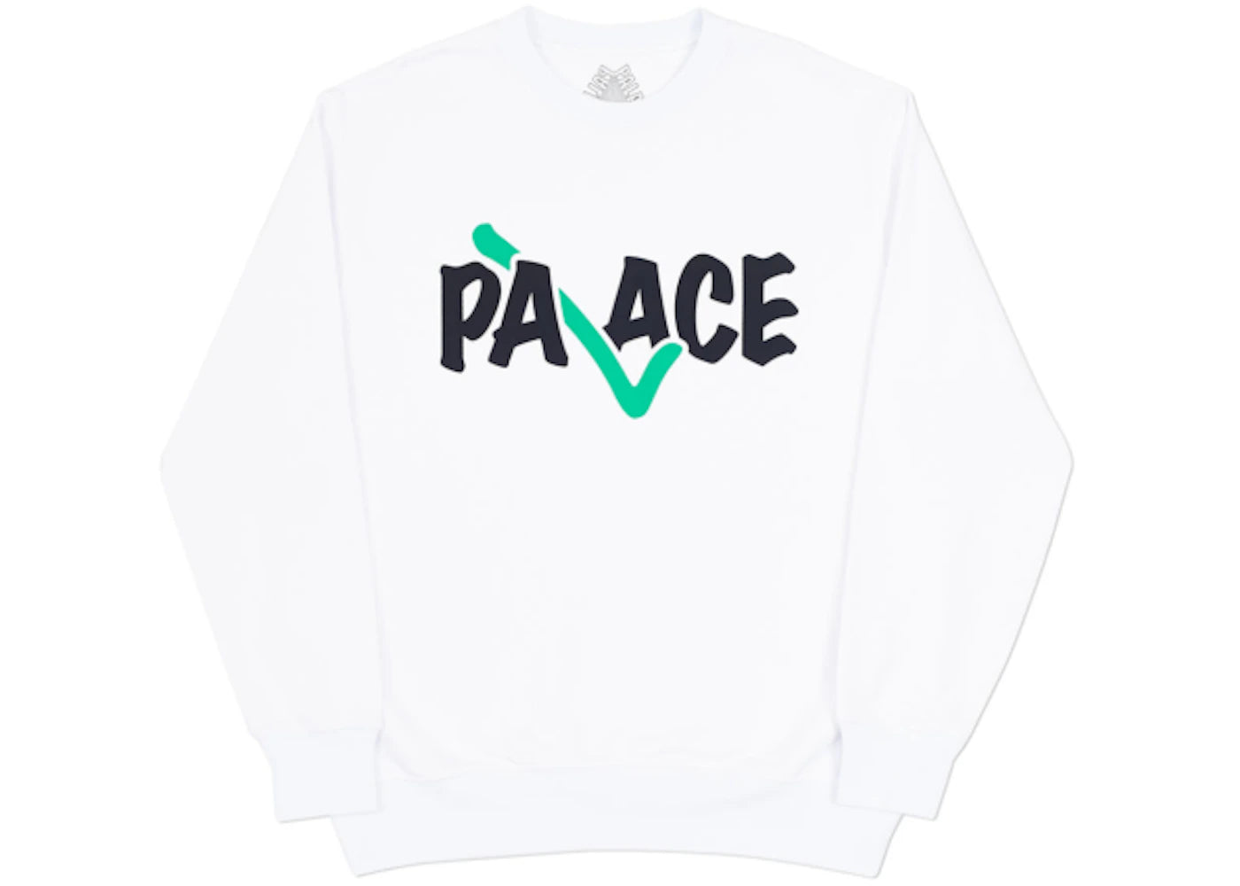 Palace Correct Crew White