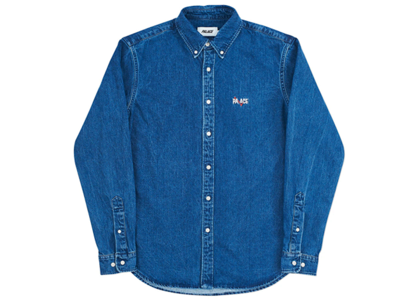 Palace Correct Denim Shirt Denim Mid Wash