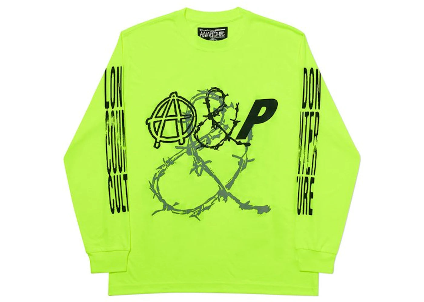 Palace Counter Culture Longsleeve Fluro Yellow