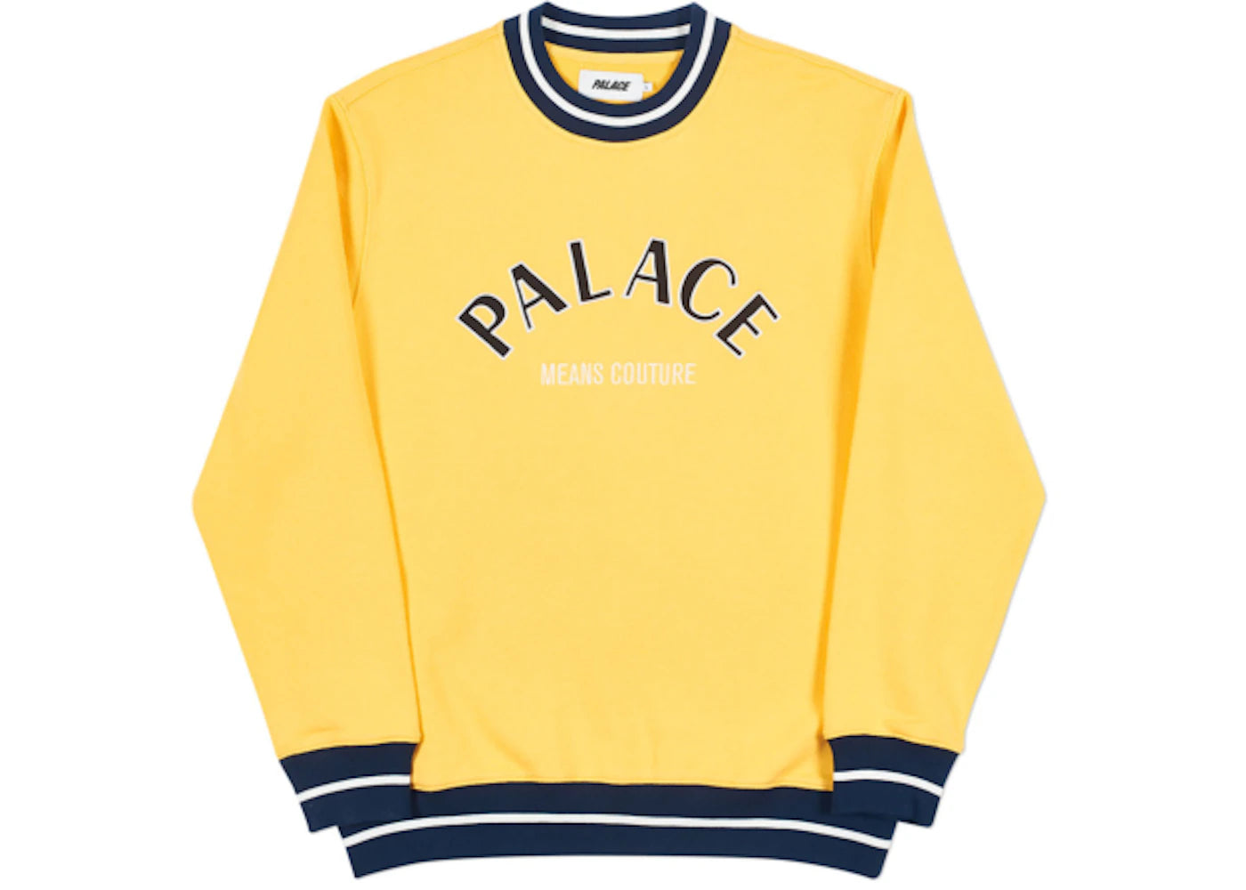 Palace Couture Crew Yellow