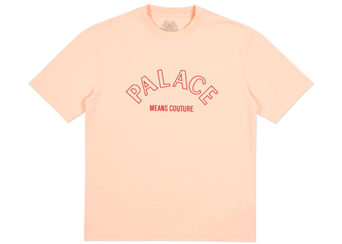 Palace Couture T-shirt Peach