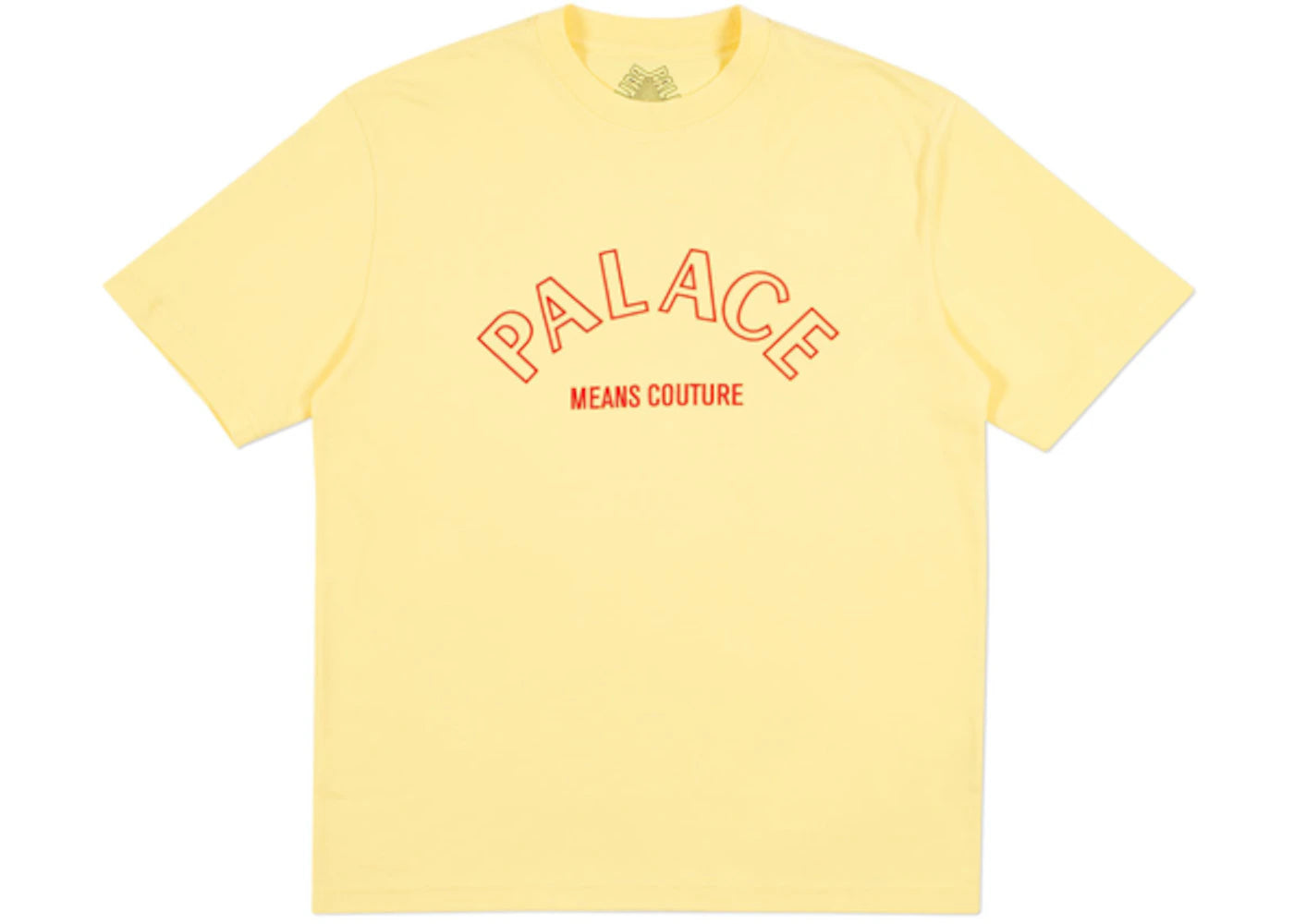 Palace Couture T-shirt Sunshine Yellow