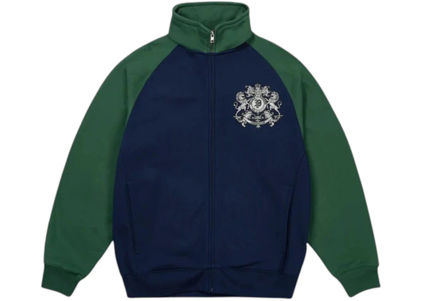 Palace Crest Sweat Navy/Racey Green