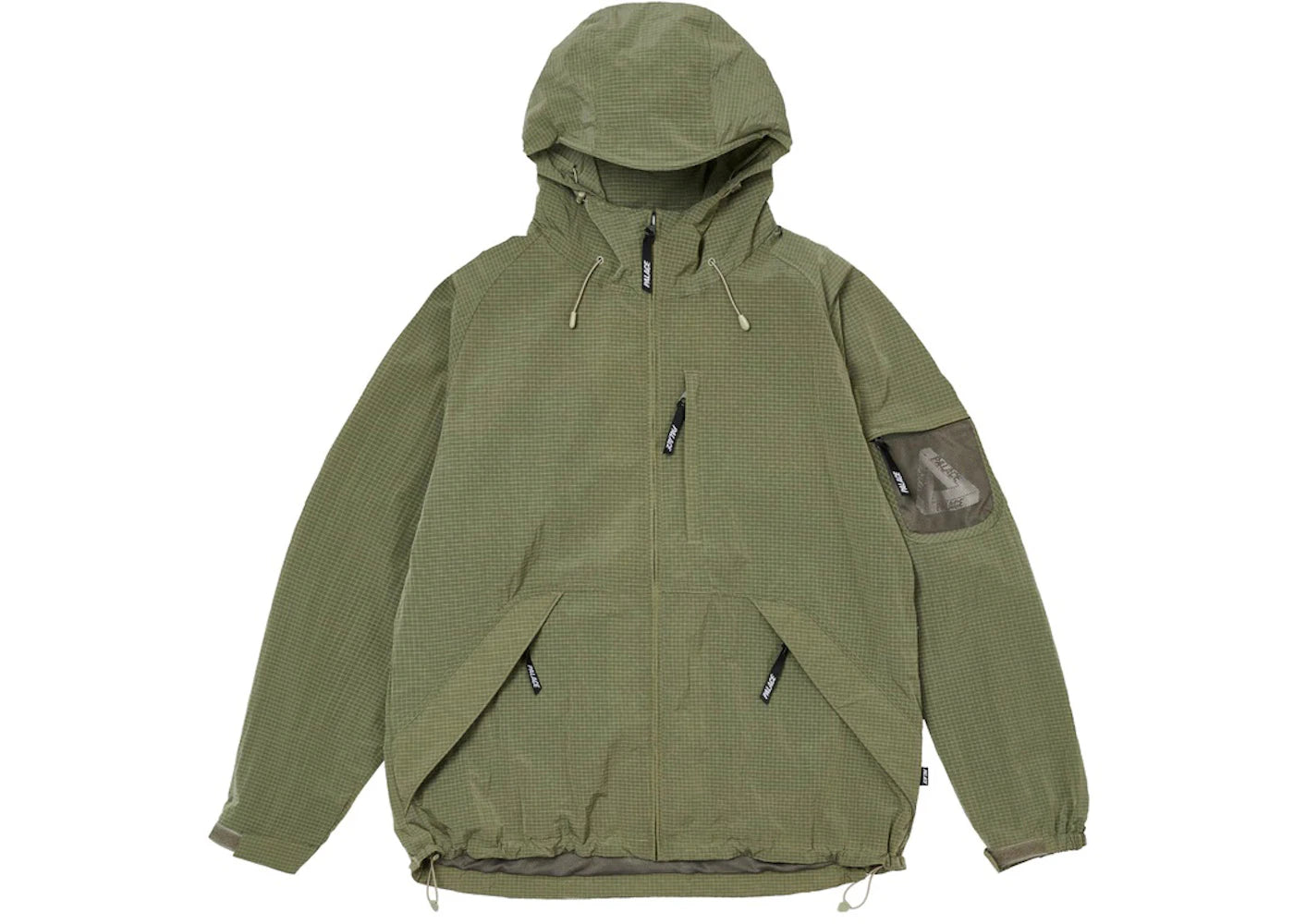 Palace Cripstop Grid Jacket Olive