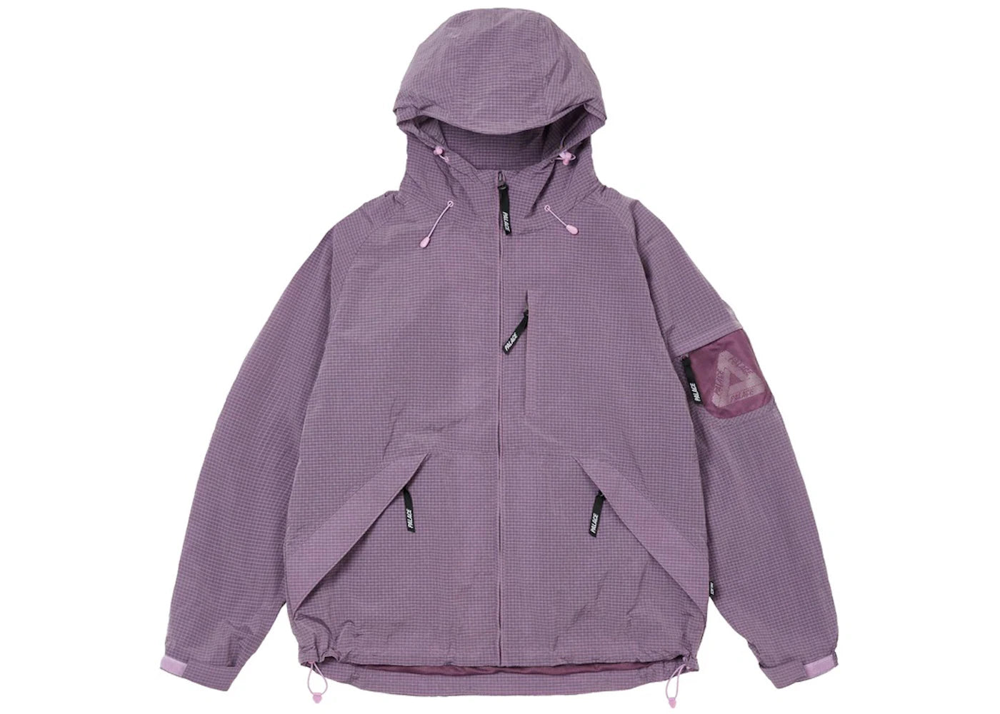 Palace Cripstop Grid Jacket Purple