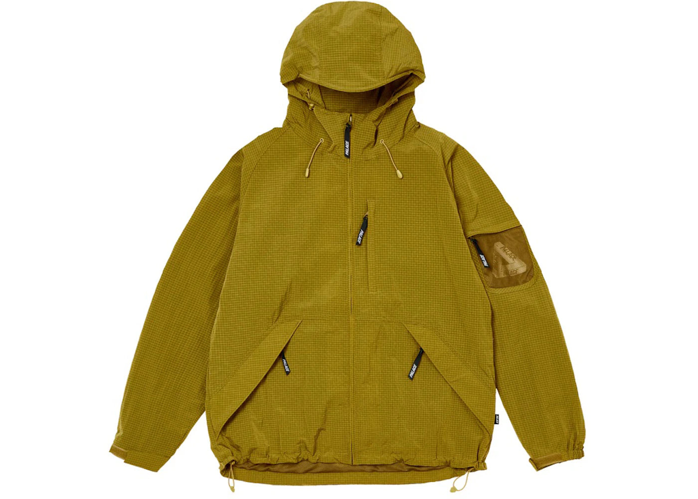 Palace Cripstop Grid Jacket Yellow