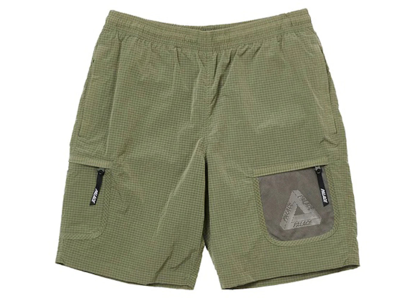 Palace Cripstop Grid Shorts Olive