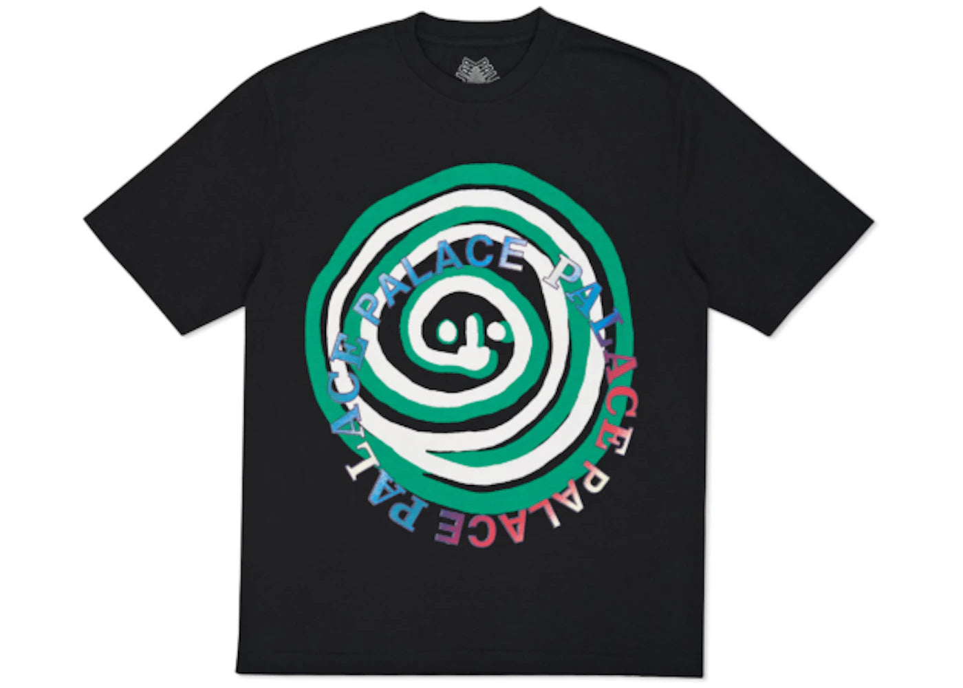 Palace Curly Swirly T-shirt Black