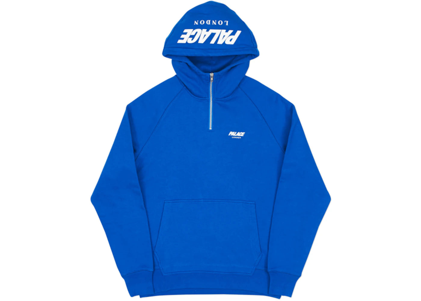 Palace Custom 1/4 Zip Hood Royal