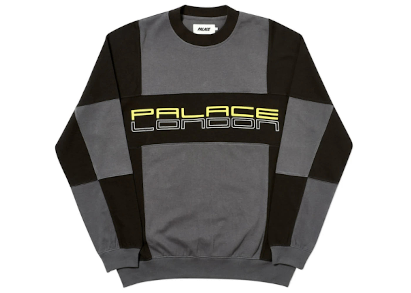 Palace Cut Mit Sew Crewneck Off Black