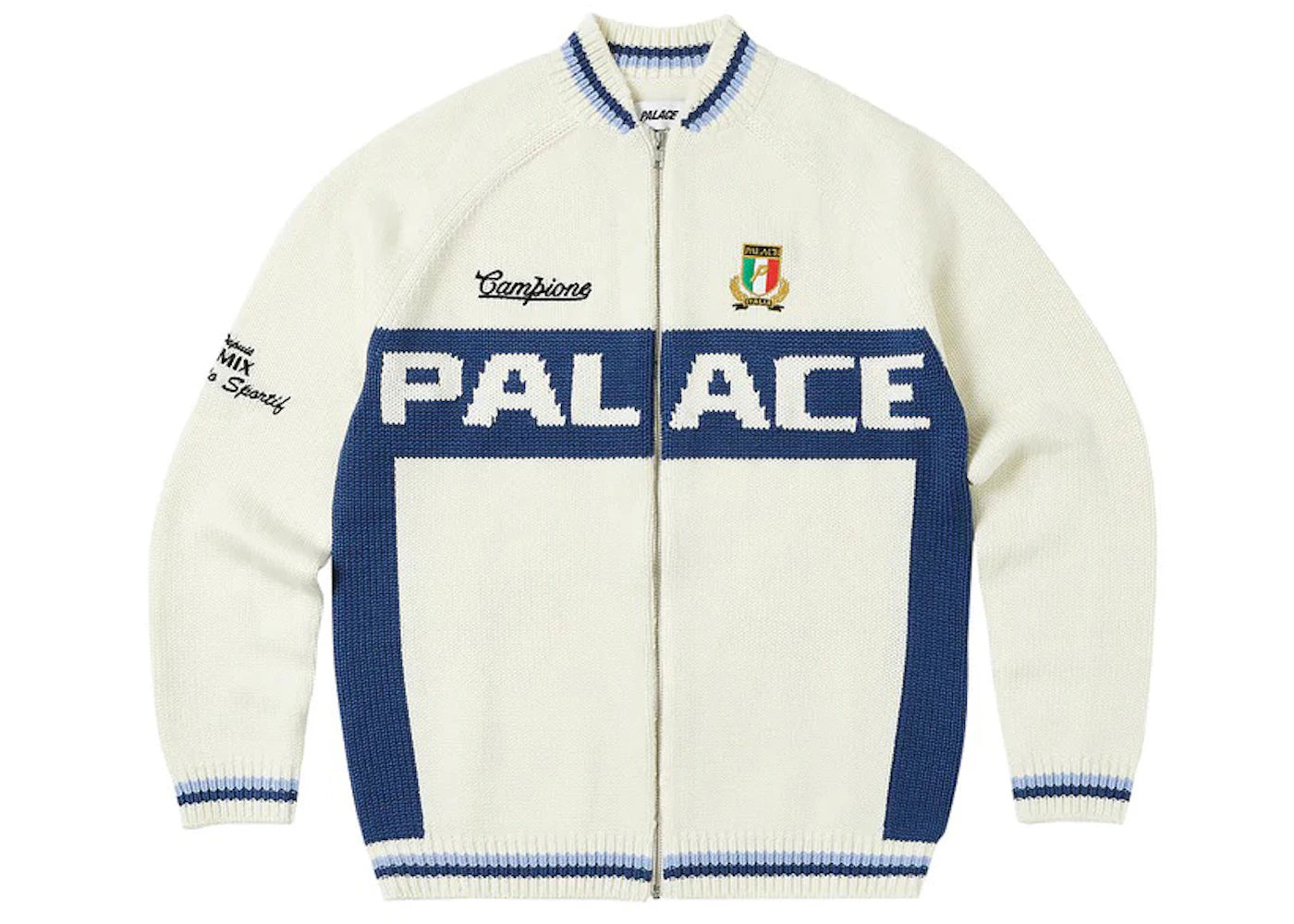 Palace Cycle Knit White