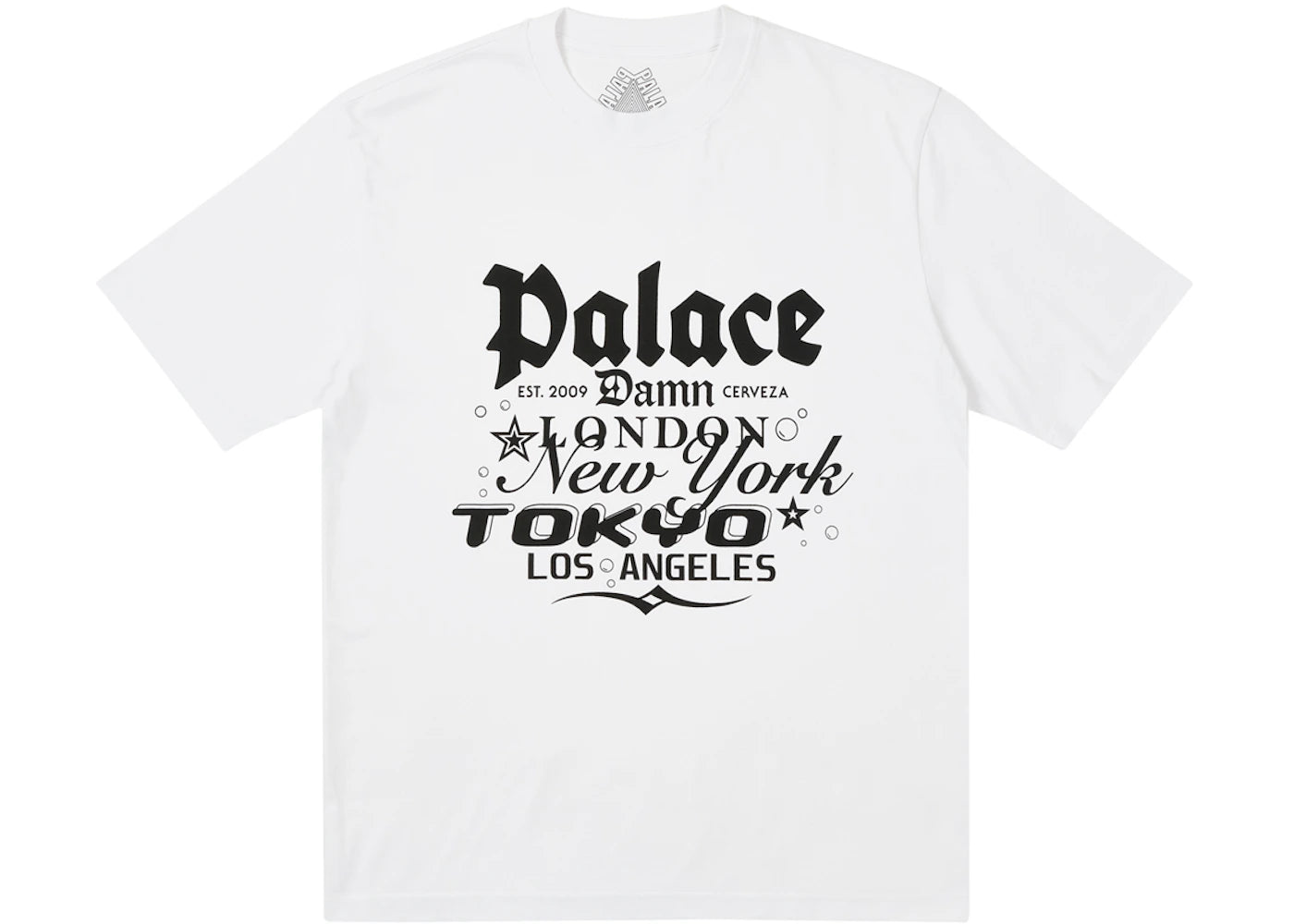 Palace Damb T-shirt White