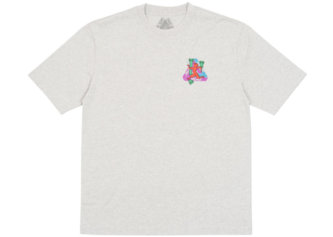 Palace Dancing Man T-shirt Grey Marl