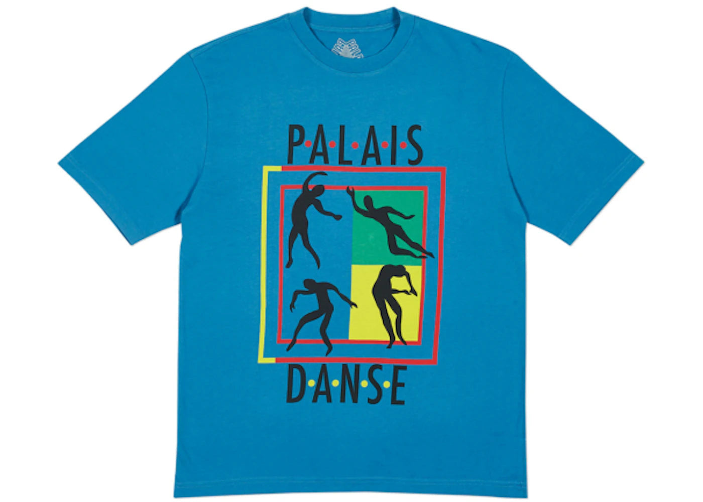 Palace Danse-Crew T-shirt Blue