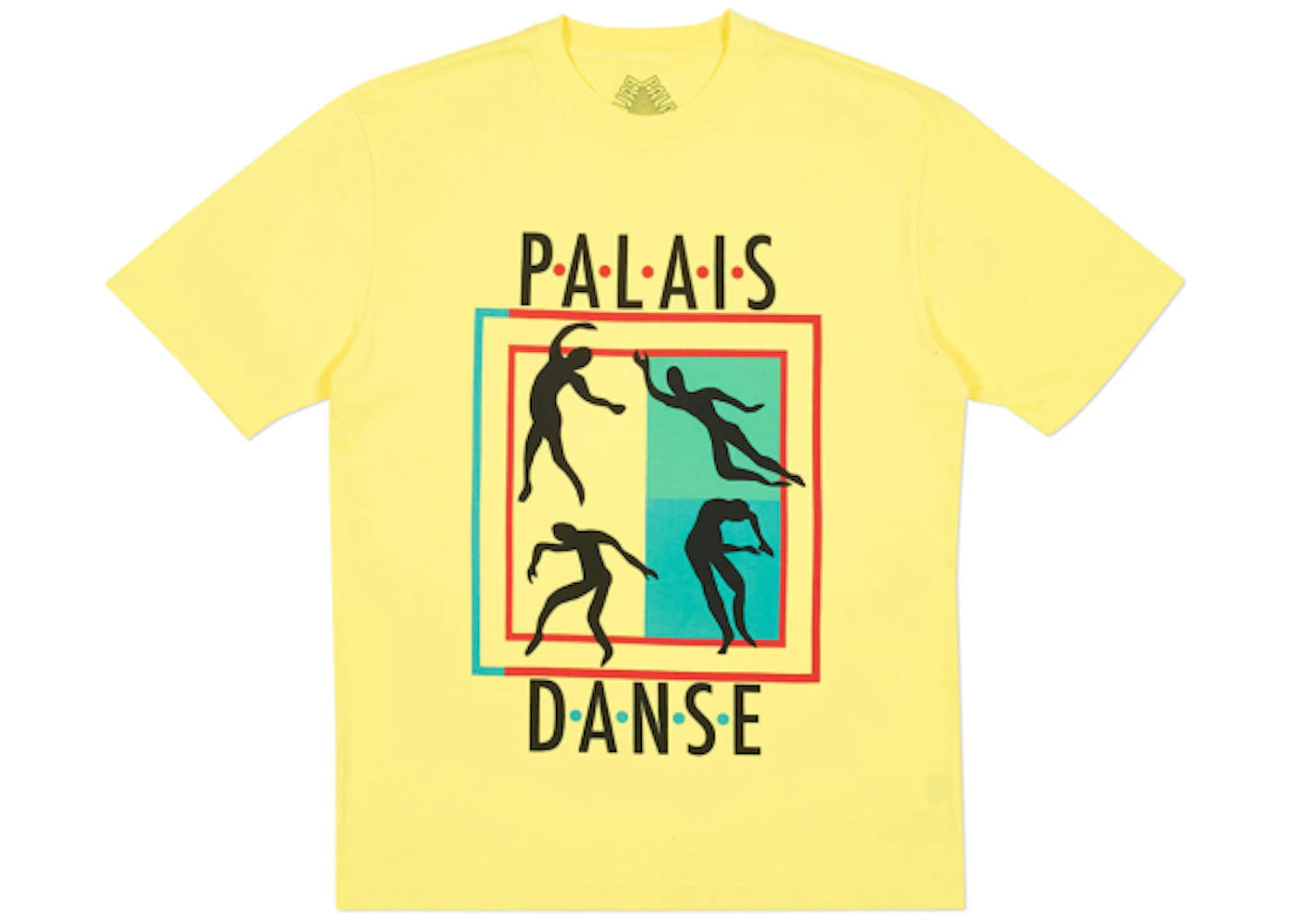 Palace Danse-Crew T-shirt Light Yellow