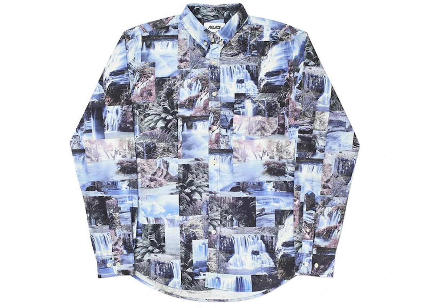 Palace Das Water Falls Shirt Blue