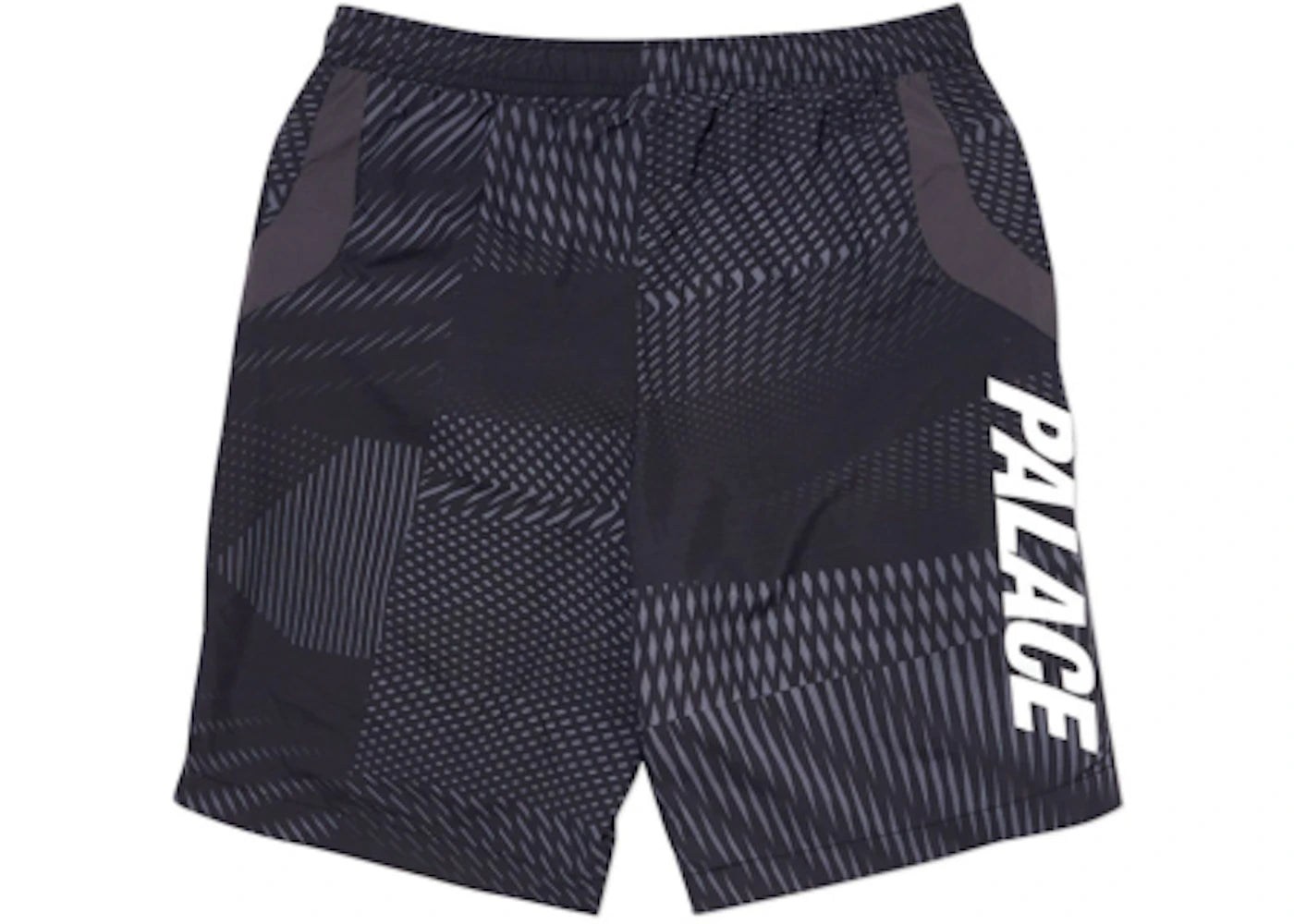 Palace Dazzler Shell Shorts Carbon/Black