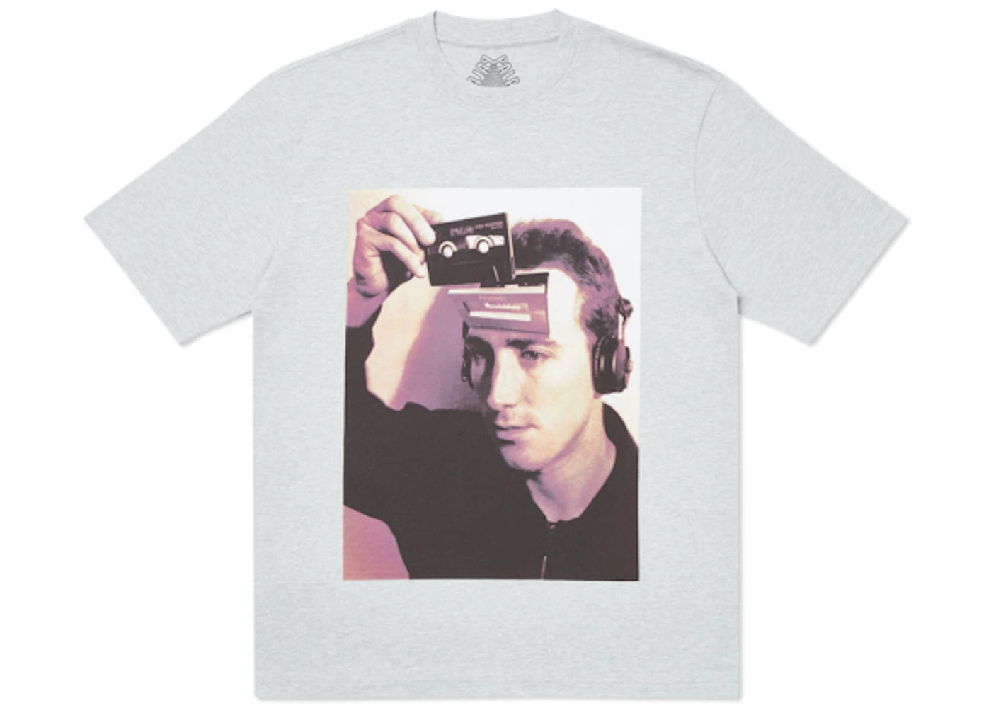 Palace Deckhead T-Shirt Grey Marl