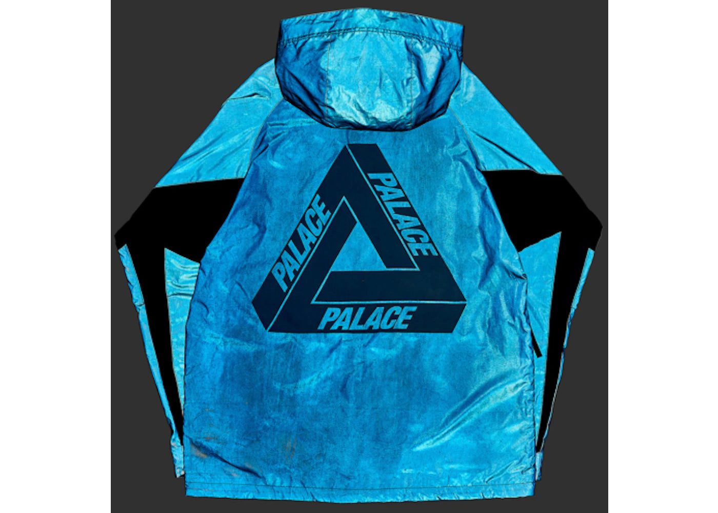 Palace Deflector Jacket Cobalt Blue Reflective