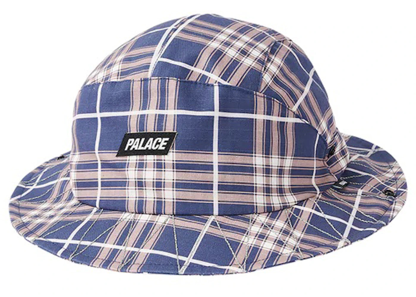 Palace Deflector Shell Boonie Blue Check