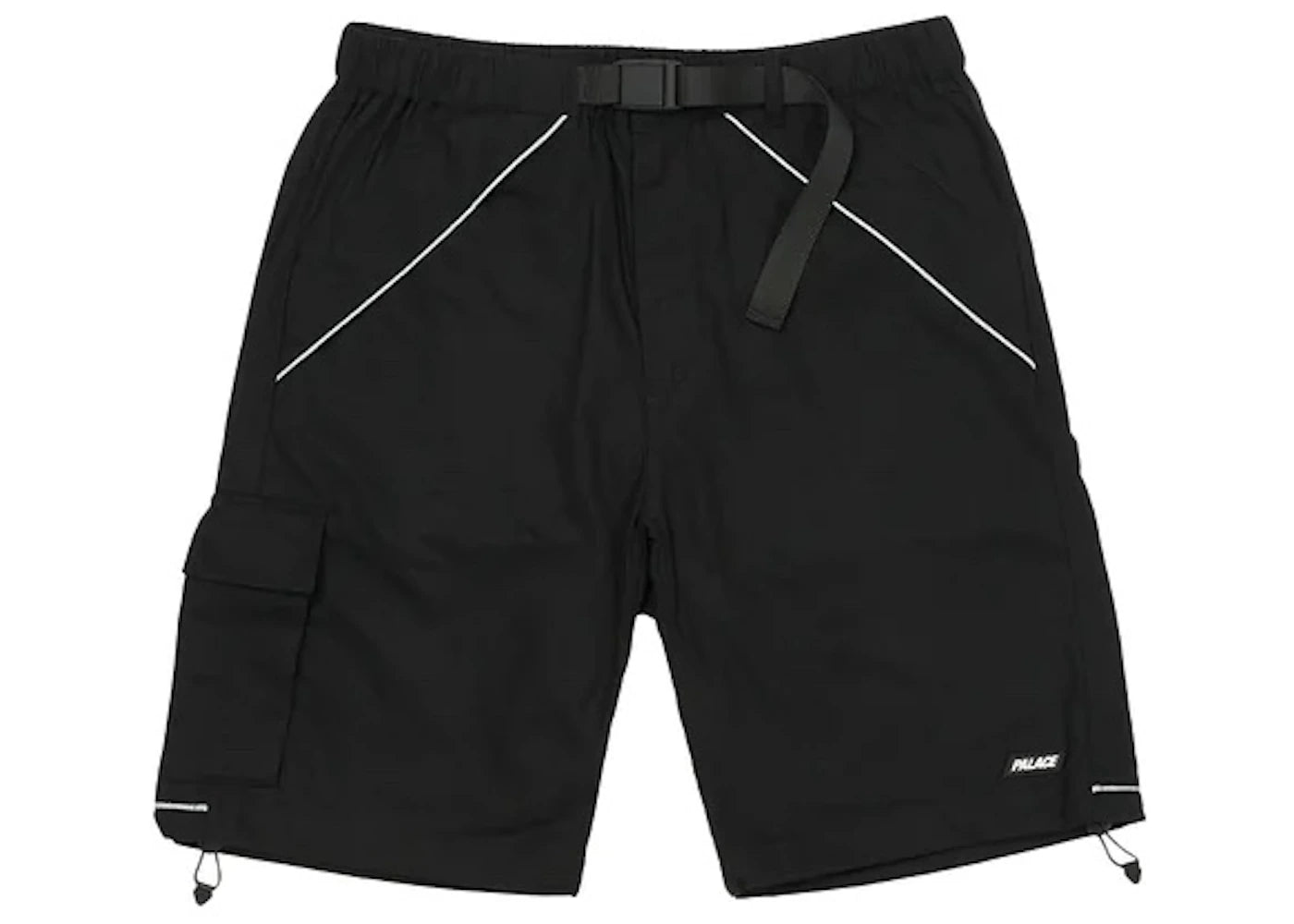 Palace Deflector Shorts Black