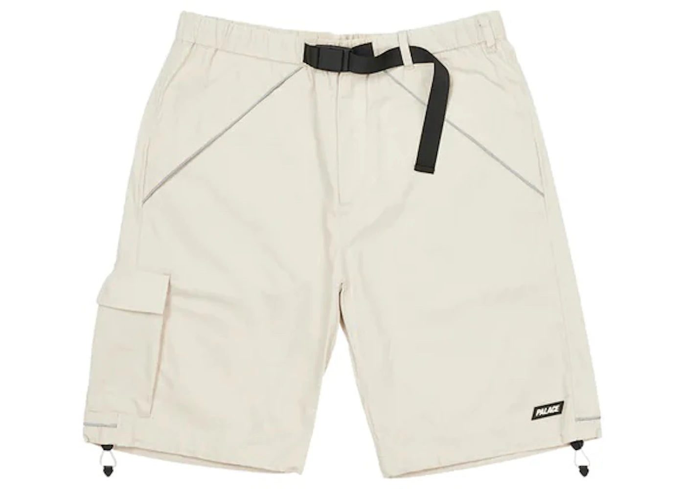 Palace Deflector Shorts Stone