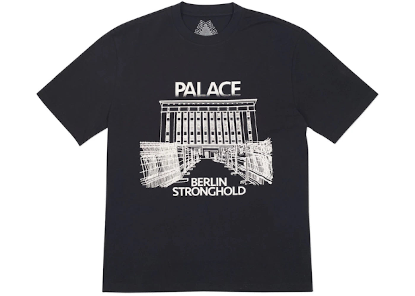 Palace Denied Entry T-shirt Black/White