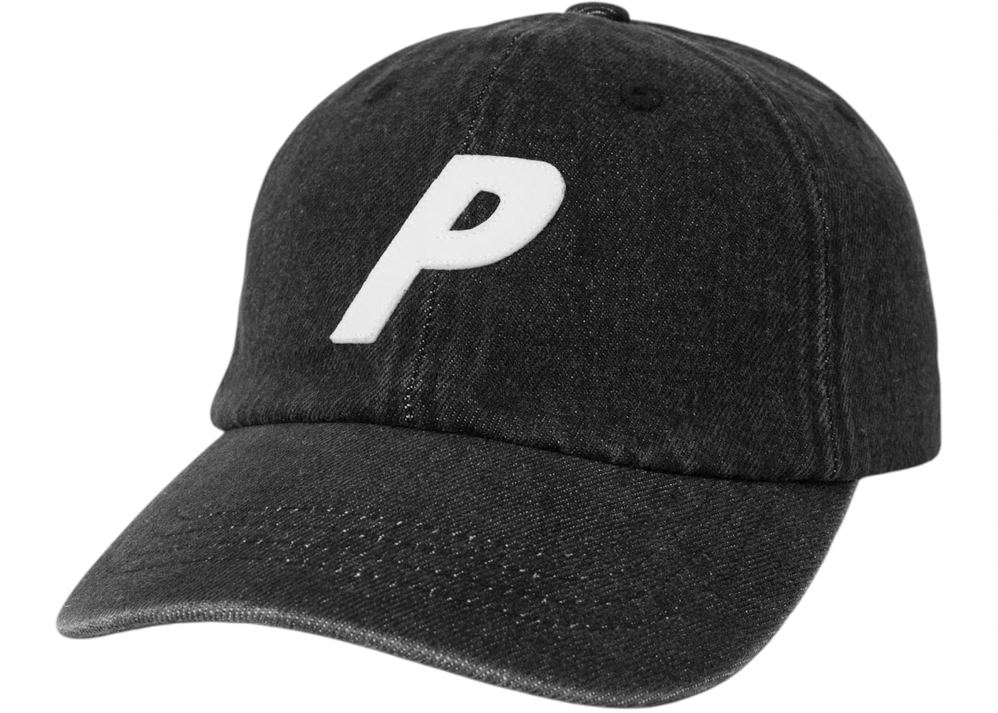 Palace Denim P 6-Panel (FW25) Black