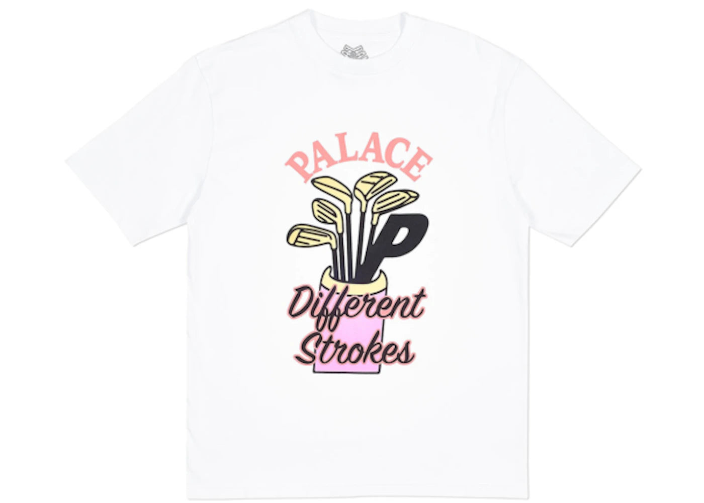 Palace Diff Strokes T-shirt White