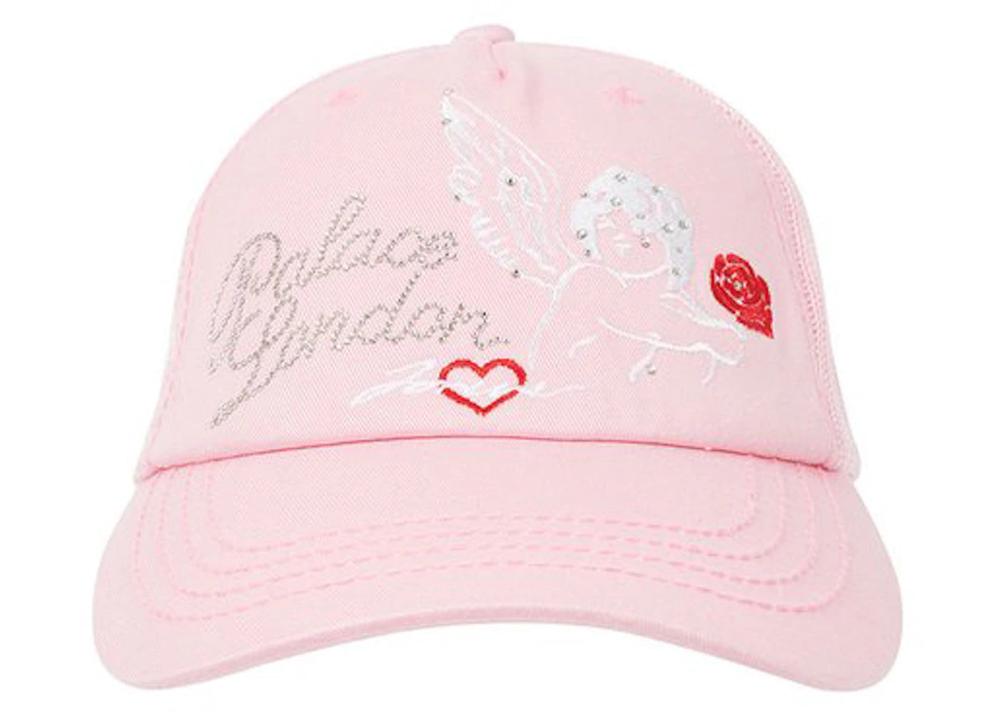 Palace Dirty Trucker Hat Pink
