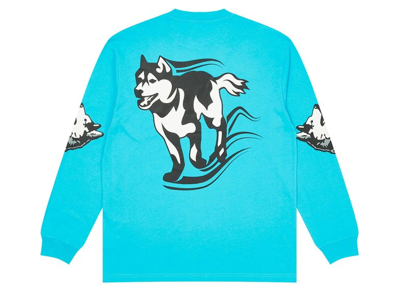 Palace Dogs Are Chill Longsleeve Blue