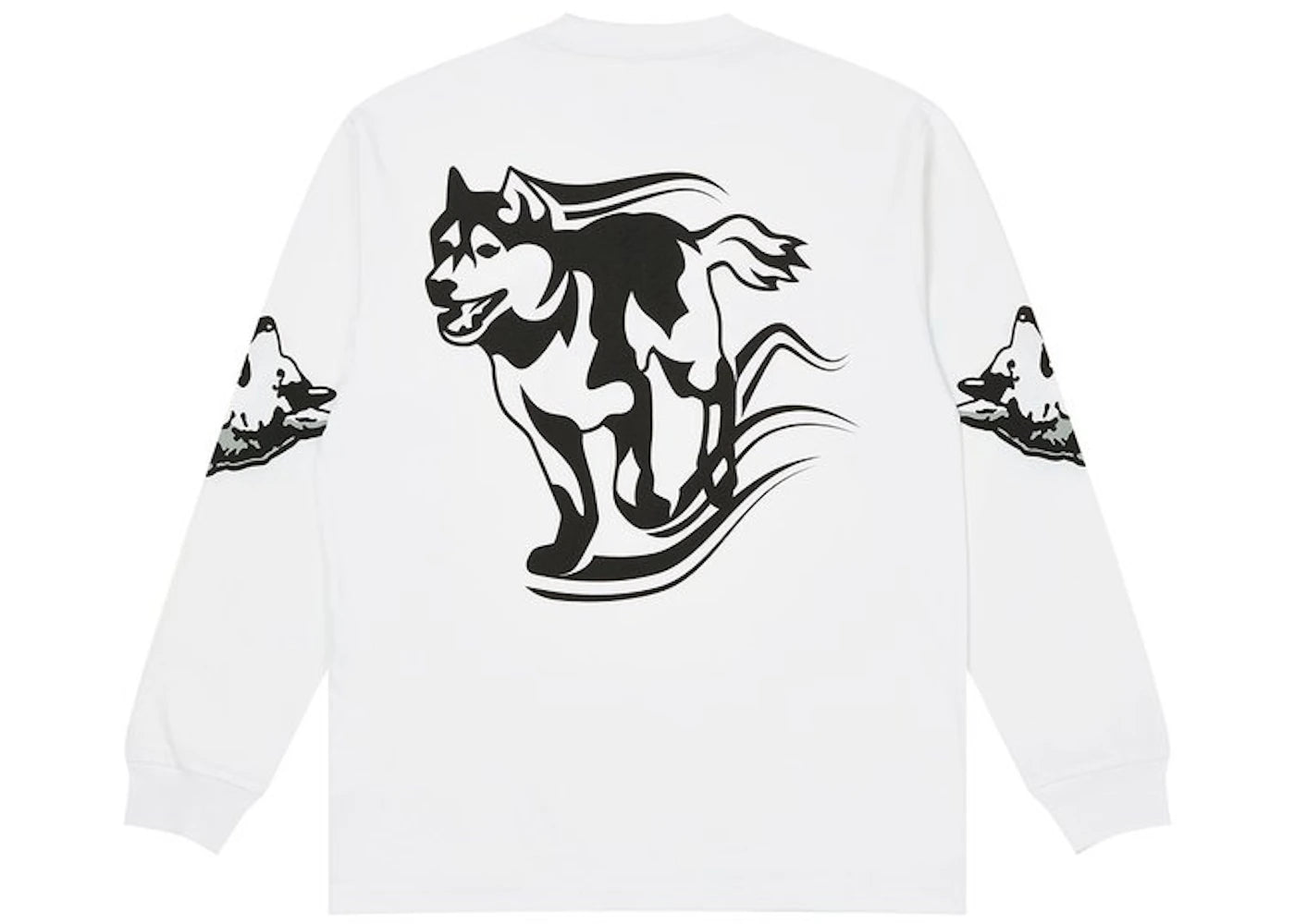 Palace Dogs Are Chill Longsleeve White