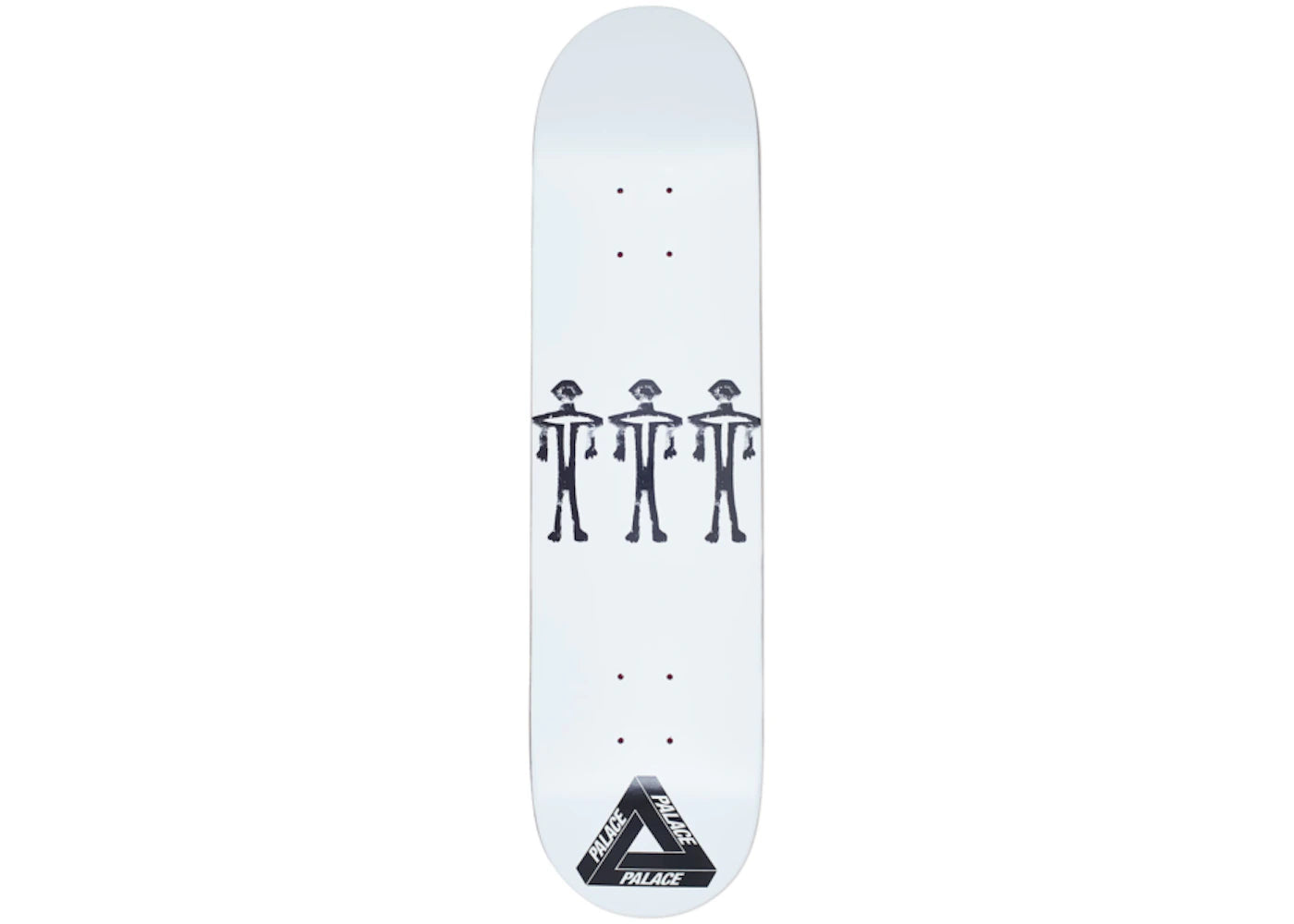 Palace Dogu 7.75 Skateboard Deck White