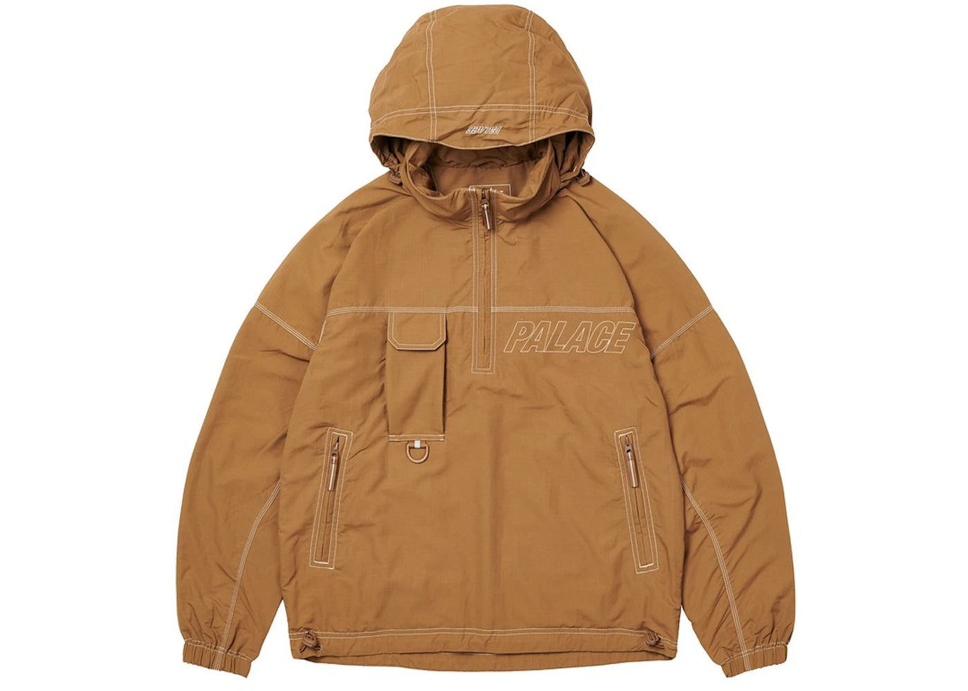 Palace Dominator Performance Jacket Dark Tan