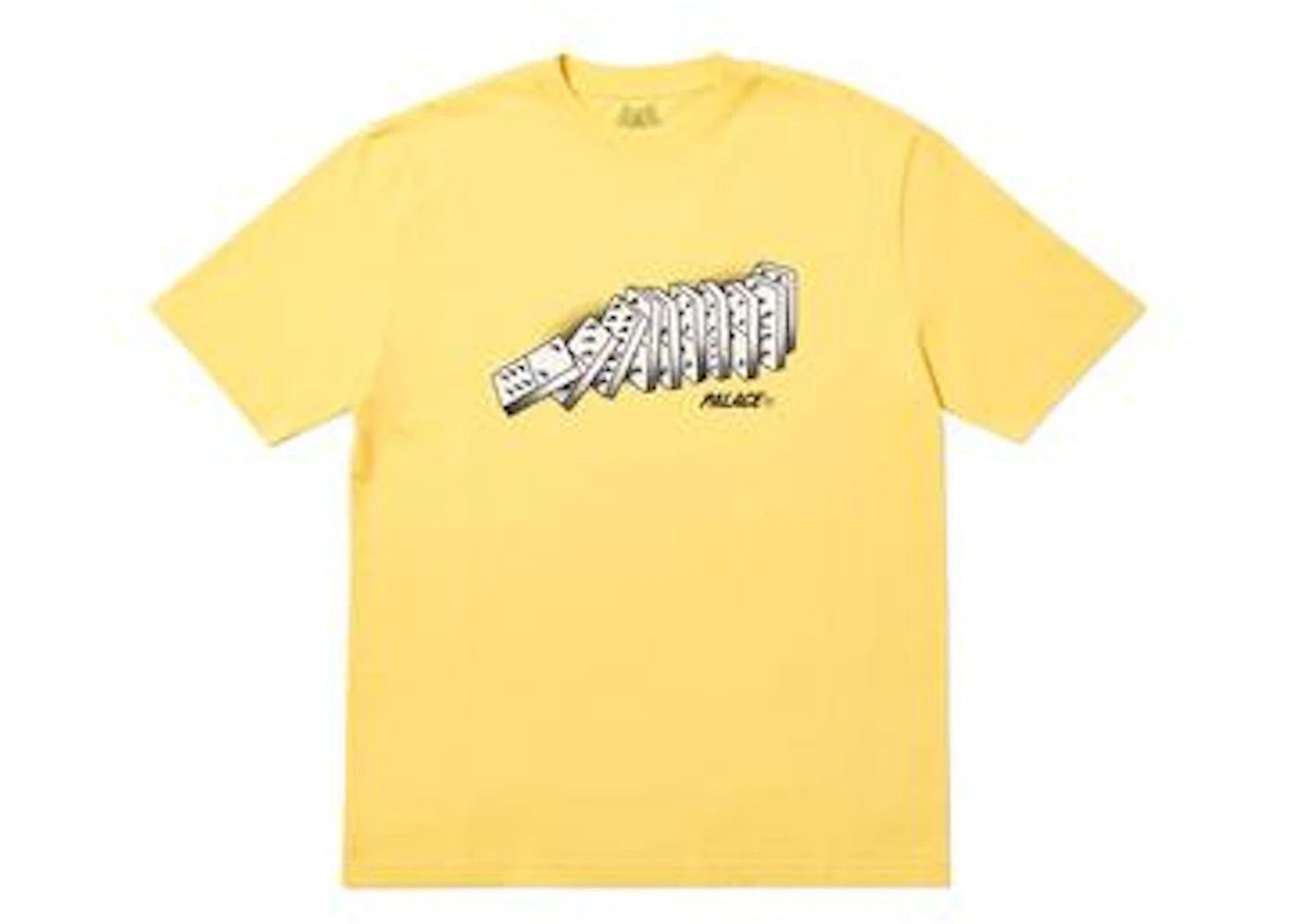 Palace Domino T-shirt Yellow