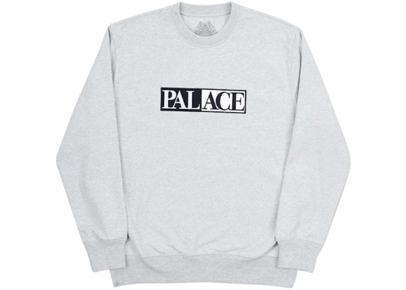 Palace Donimo Crew Grey Marl