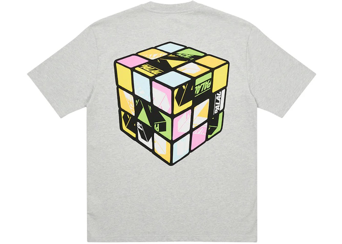 Palace Don't Be Square T-shirt Grey Marl