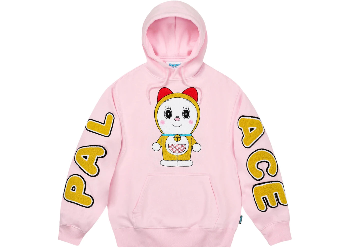 Palace Doraemon Hood Pink