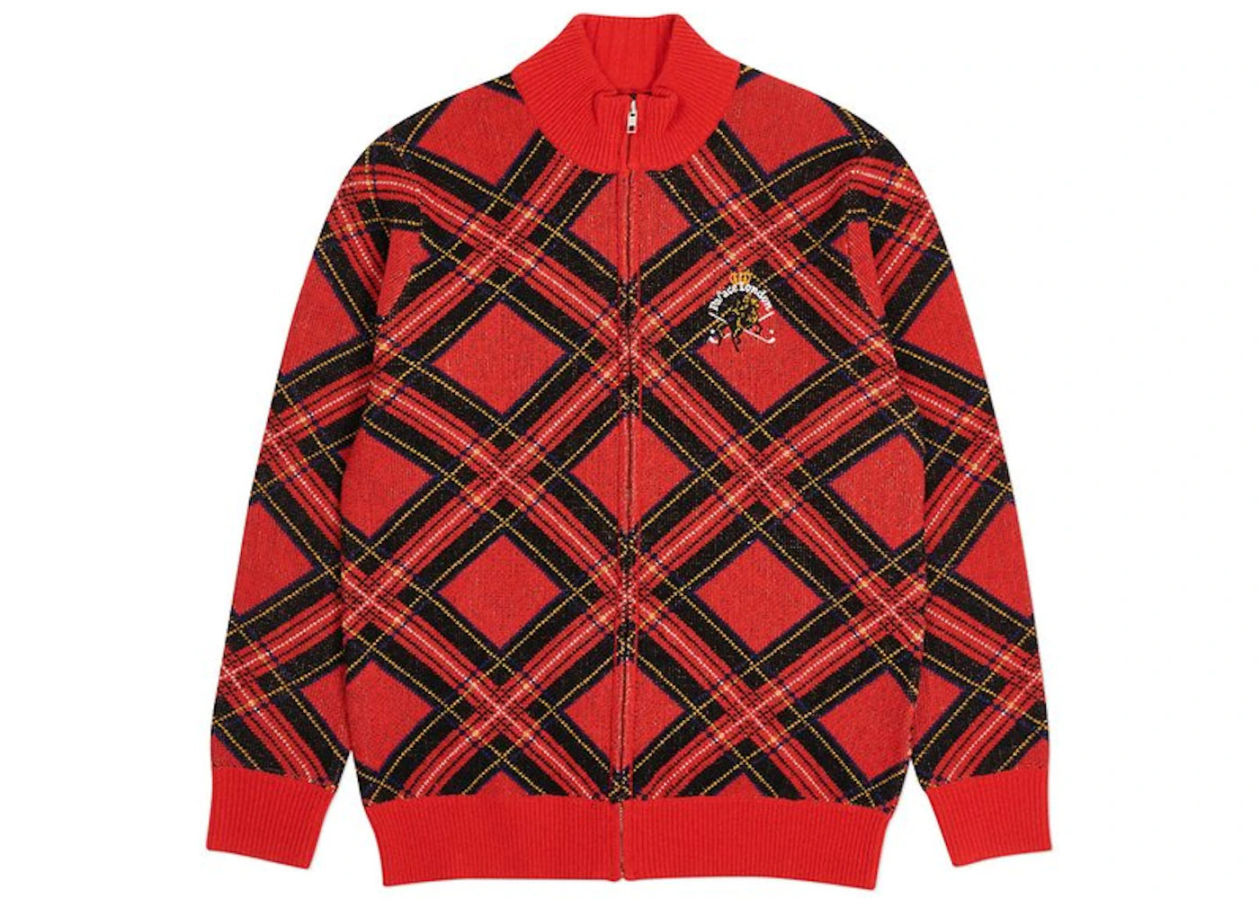 Palace Double Cross Knit Red