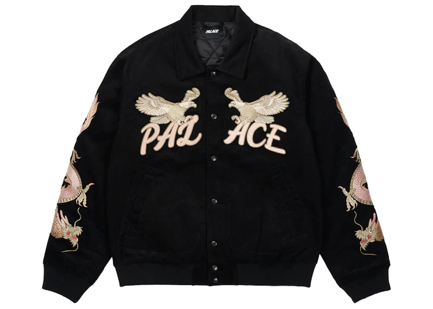 Palace Double Dragon Tour Jacket Black