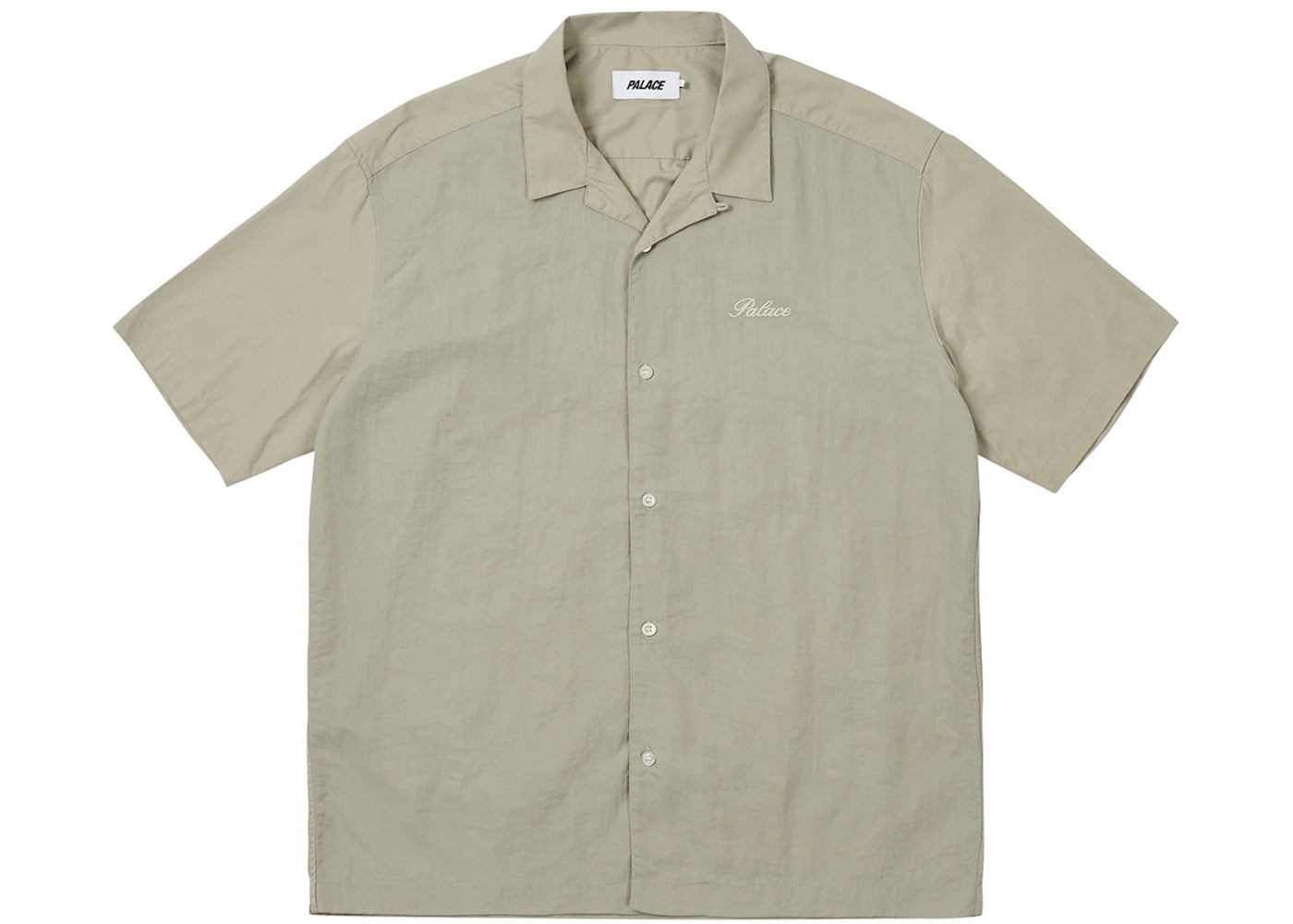 Palace Double Faced Shirt Concrete Gray