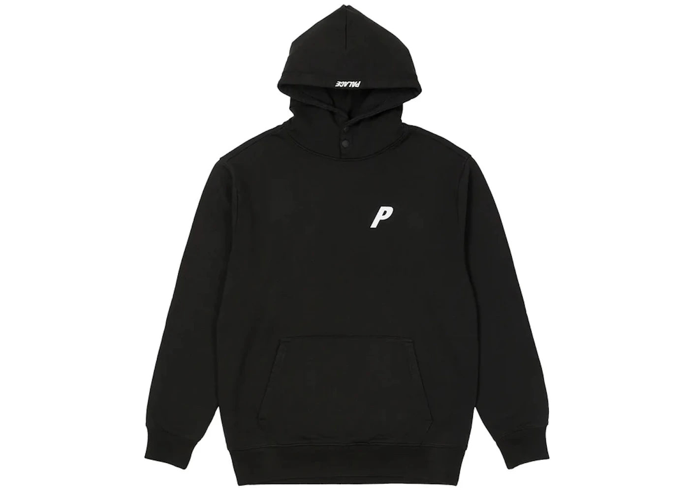 Palace Double Popper P Hood Black