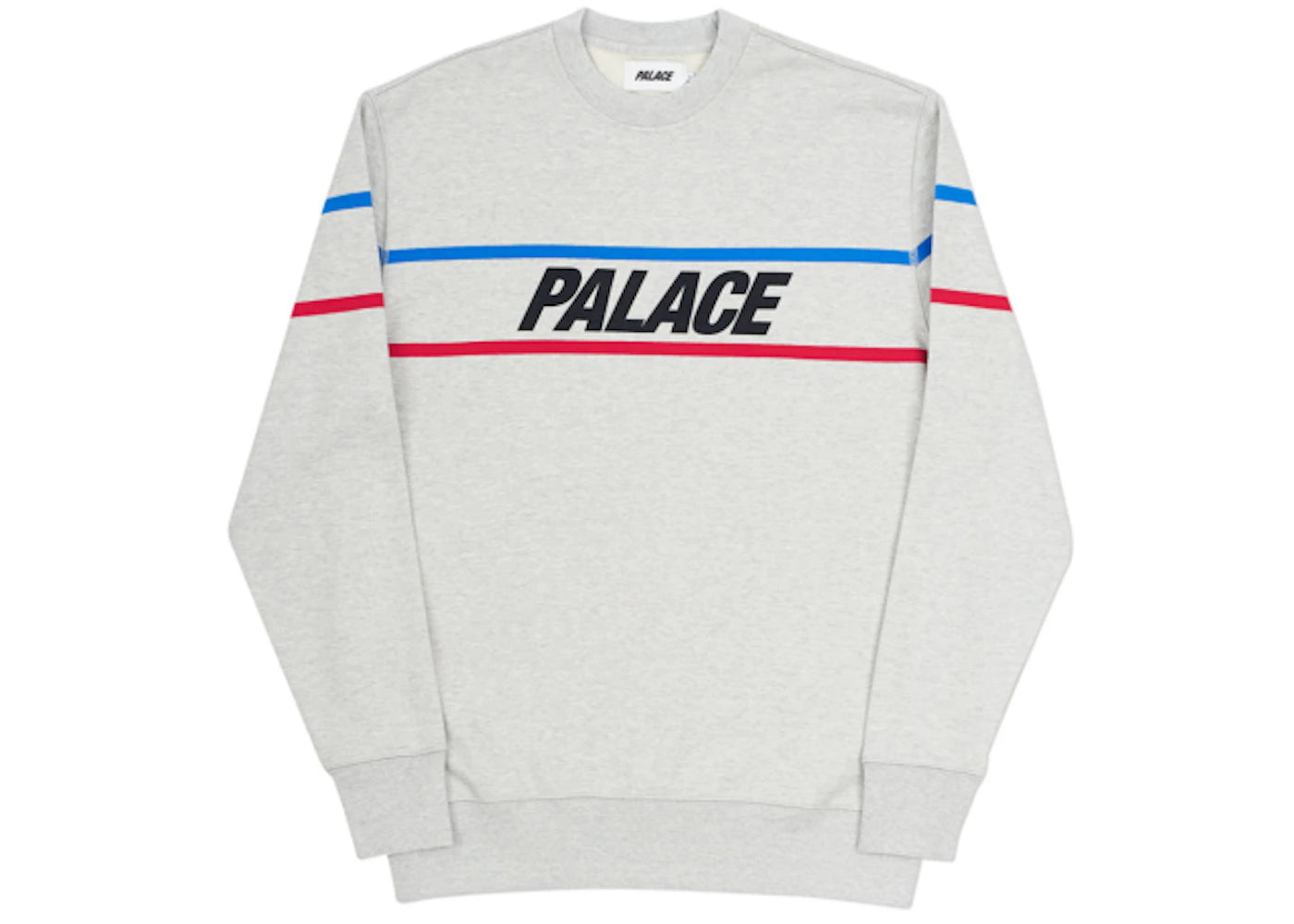 Palace Double Ripe Crew Grey Marl