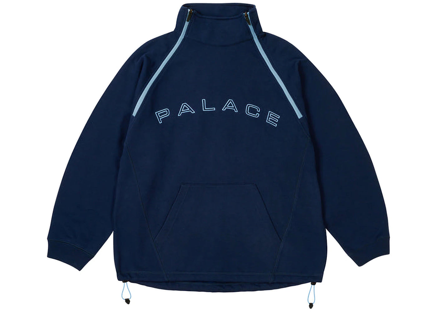 Palace Double Zip Funnel Navy