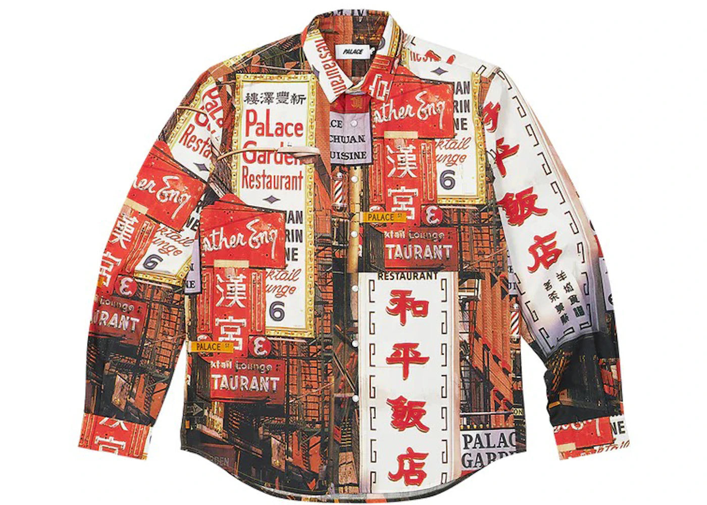 Palace Downtown Shirt Red