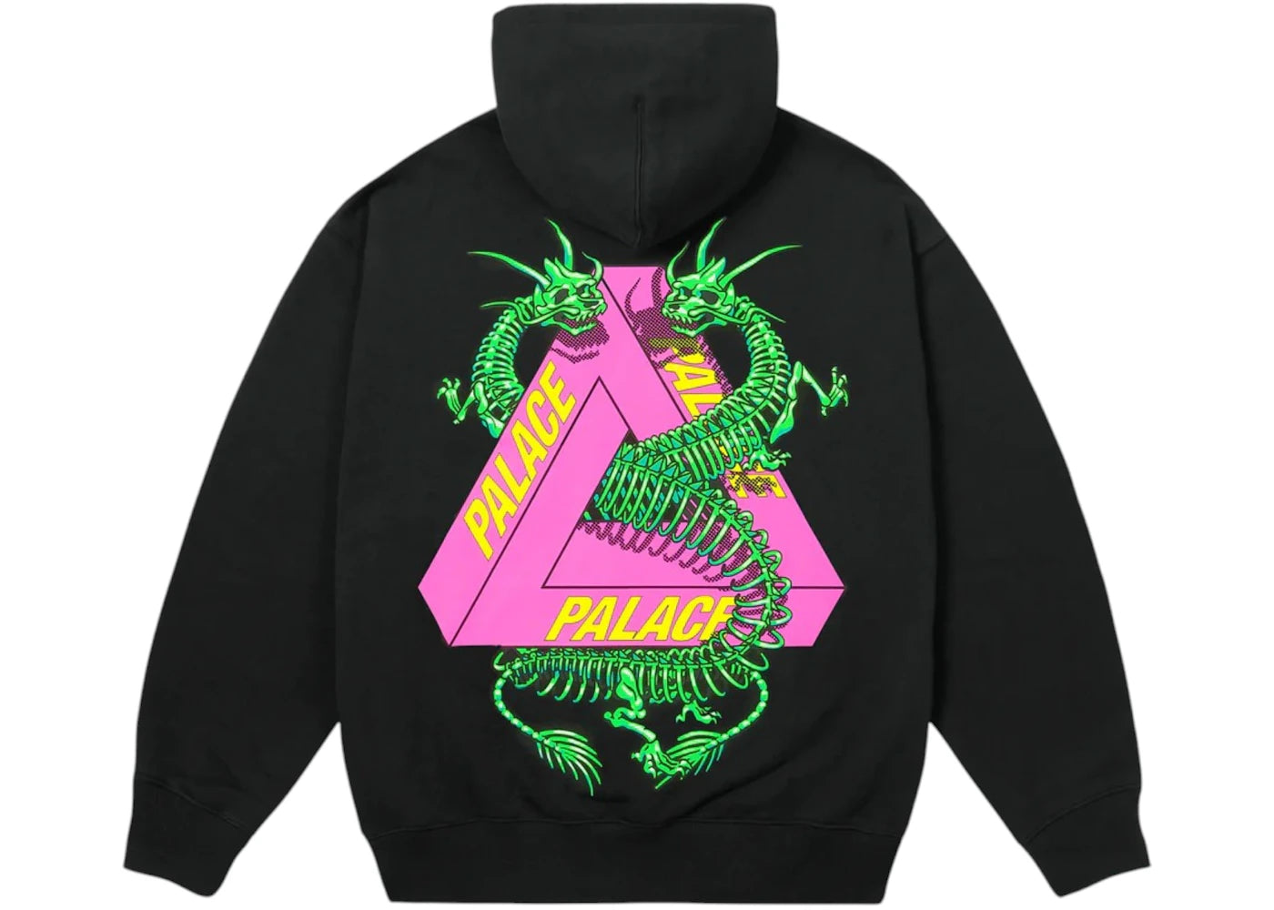 Palace Dragon Bones Tri Hood Black