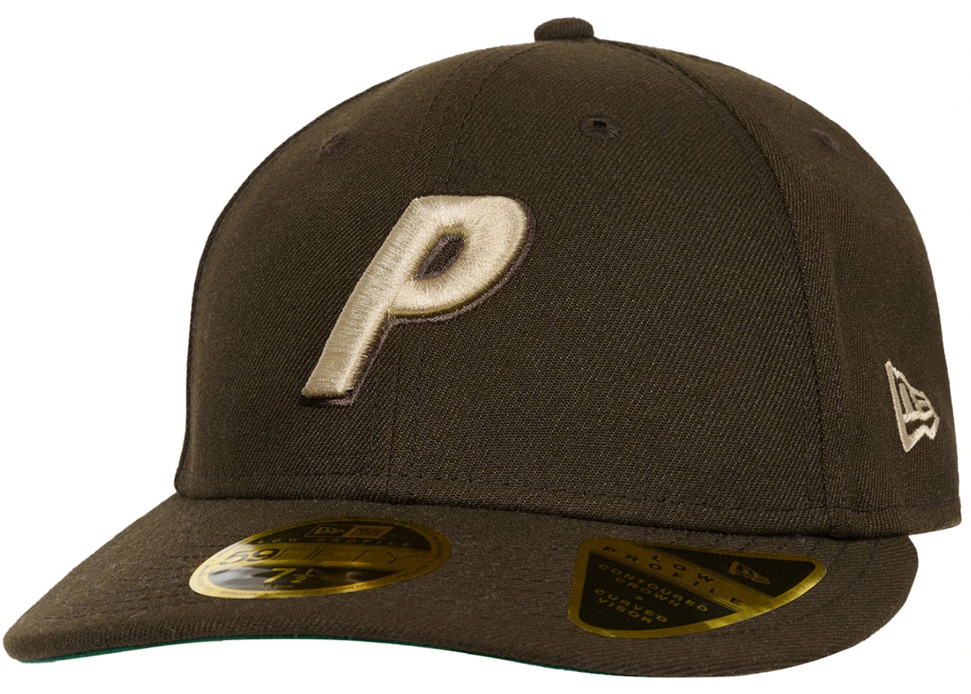 Palace Dragon P New Era LP 59Fifty Cap Brown