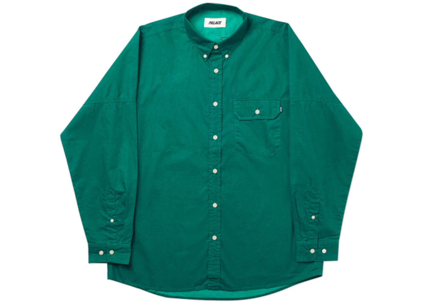 Palace Droppeth Heater Shirt Green