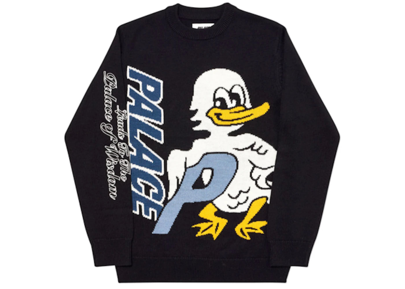 Palace Duck Out Knit Black